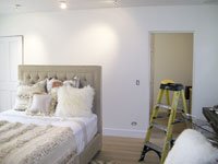 Before Wallpapering Bedroom
